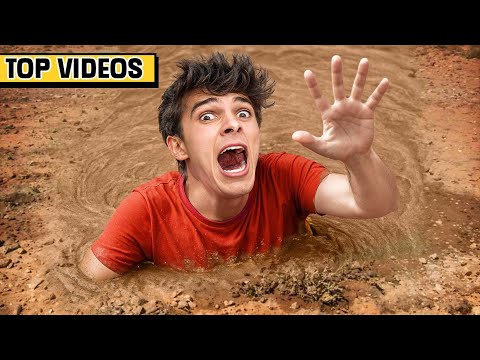 I Risked It All in QUICKSAND for $10,000 | Brent Rivera