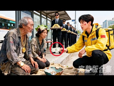 富豪父母裝成乞丐考驗送快遞的窮兒子,沒想到他卻為他們捐出最後一塊錢!命運就此改變!