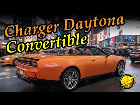 Drop Top Customs Developing Dodge Charger EV Convertible