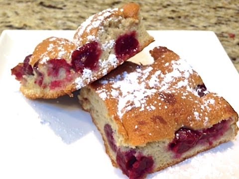 Sour Cherry Cake - Hungarian Style - Meggyes Piskota by Magdi