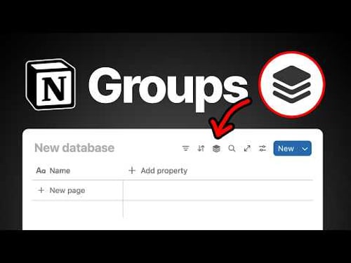 Notion Groups | Notion Tutorial for Beginners