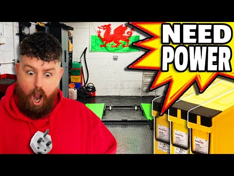 MY DIY DREAM GARAGE MAKEOVER RUNS ON SOLAR POWER!