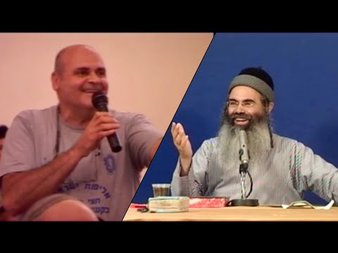 Must see!! - A Jew in a gripping debate with Rabbi Amnon Yitzhak Shlita