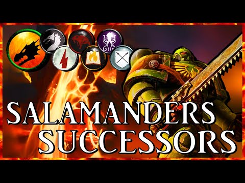 SALAMANDERS SUCCESSOR CHAPTERS - Promethean Emancipators | Warhammer 40k Lore