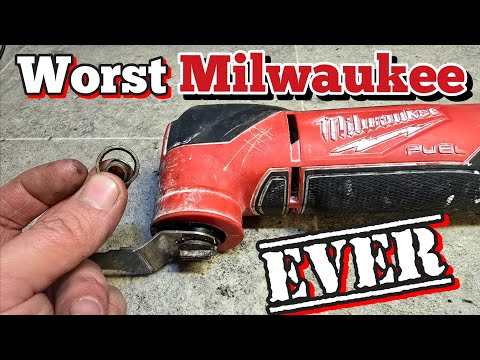 Stop buying Milwaukee tools, This is a joke of a yoke. M18 FMT Multi Tool designed to fail.