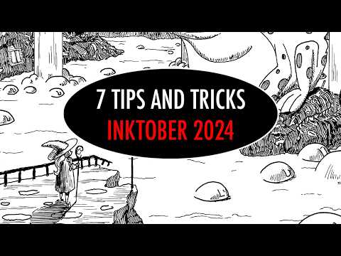Inktober 2024 Tips and Tricks to Get you through the Month!