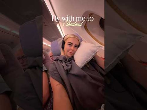Fly with me to Thailand - Part 1🇹🇭 #thailand #thailandtravel #flywithme #travel #travelwithme