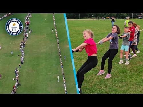 Longest Game of Tug of War | Guinness World Records
