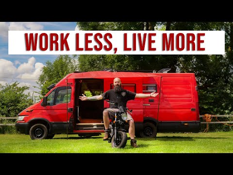 From Delivery Van To Comfy Home: Living Off Grid For £150 A Week!