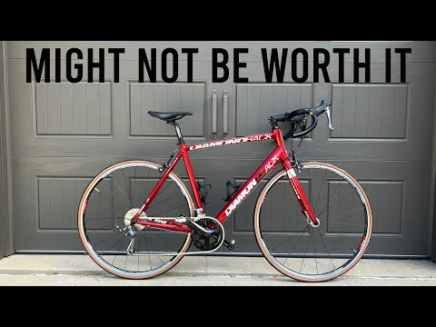 Rebuilding that old road bike might not be worth it