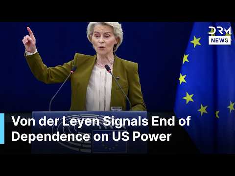 "It’s a Must”: Von der Leyen Warns Russia, Says Europe Can’t Rely on US for Security Anymore | AC1G
