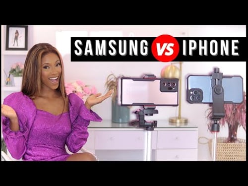 iPhone 12 Pro MAX vs Samsung Galaxy Note 20 Ultra Video Camera Comparison