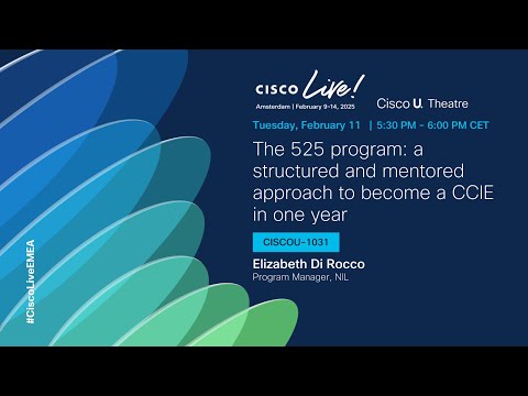 The 525 Program: A Structured and Mentored Approach to Become a CCIE in One Year