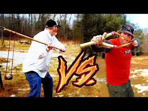 Slingshot Vs. Shepherds Staff Sling | Slingshot Versus Ep. #2