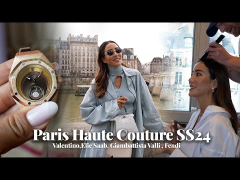Fashion Week Diary- Paris Haute Couture ft Valentino, Fendi, Elie Saab, GBV etc | Tamara Kalinic
