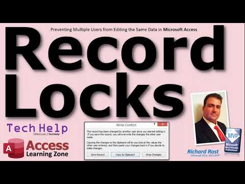 Record Locking: Preventing Multiple Users from Editing the Same Data in Microsoft Access.