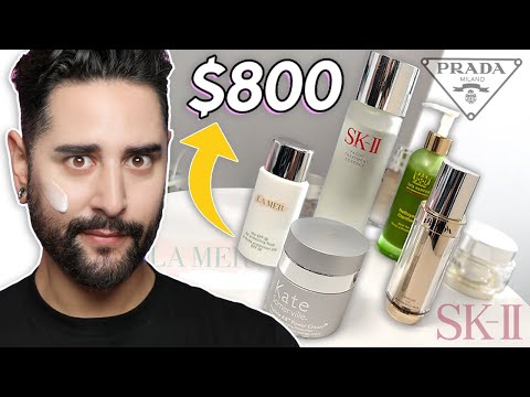 My Month Long Experiment With Luxury Skincare - $800 Skincare Routine π€π€π James Welsh