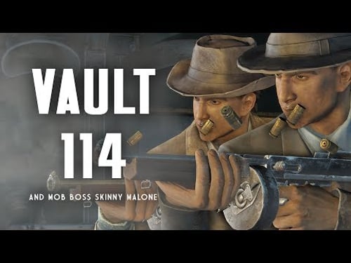 The Full Story of Vault 114 & Mob Boss Skinny Malone - Fallout 4 Lore