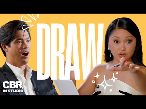 CBR In Studio Lana Condor & Ross Butler DRAW Reedit