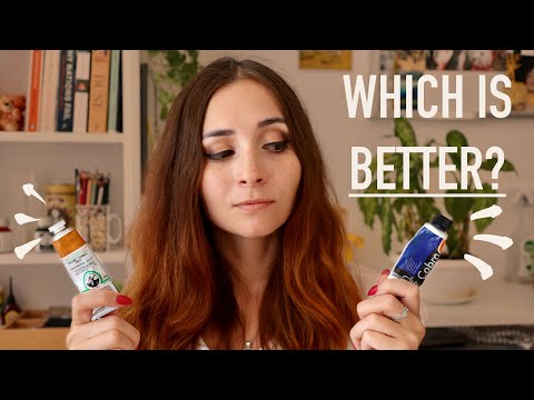 WATER-MIXABLE Oils vs. TRADITIONAL Oil Paints: A Guide