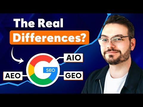 SEO vs AIO vs GEO vs AEO - What’s the Real Difference? (Terms Explained)