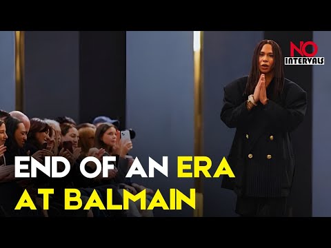 OLIVIER ROUSTEING Bids Farewell To BALMAIN After 14 Iconic Years | Entertainment News