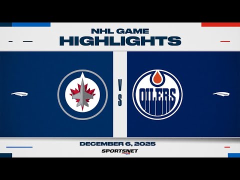 NHL Highlights | Jets vs. Oilers - December 6, 2025