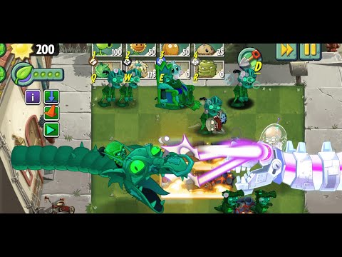 Plants vs Zombies Gardendless Zombot Battles Zombot Dinotronic Mechasaur Vs. Zombot Dark Dragon
