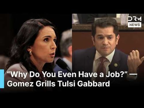 “Why Do You Even Have a Job?”, Rep. Gomez Goes Nuclear on Tulsi Gabbard Over Iran War Intel | AC1G