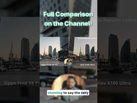 Find X8 Pro VS X100 Ultra Camera Comparison #vivo #oppo #cameracomparision