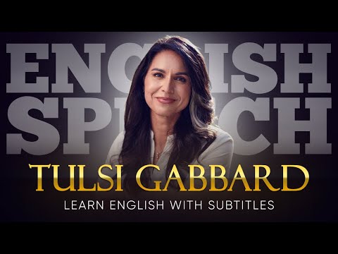 ENGLISH SPEECH | TULSI GABBARD: US & India for a Peaceful Future (English Subtitles)