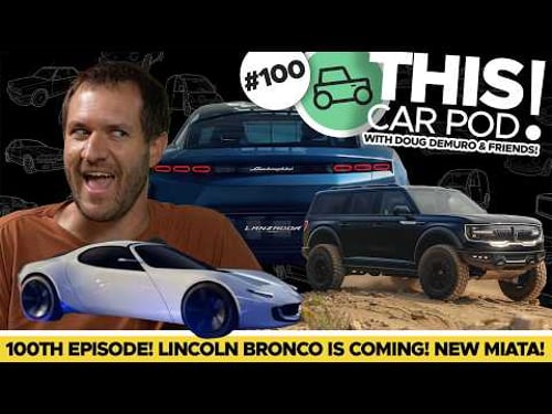 Lamborghini Kills Their EV Plans! Miata Goes Electric! Doug Predicts the Future! THISCARPOD! EP100