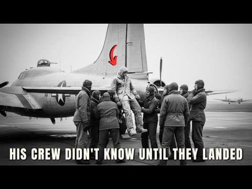 When This B-17 Bomber Pilot Flew Home With His Tail Gunner — Frozen to His Guns at 30,000 Feet!