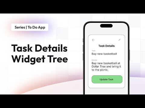 Building Task Details Page | To Do App | FlutterFlow for Beginners