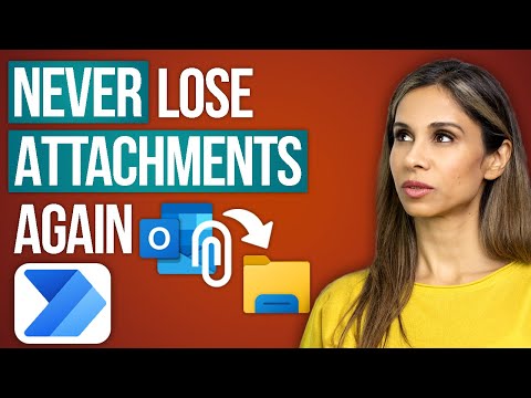 AUTOMATICALLY Save Email Attachments ๐ Using Power Automate (create different folders by topic)