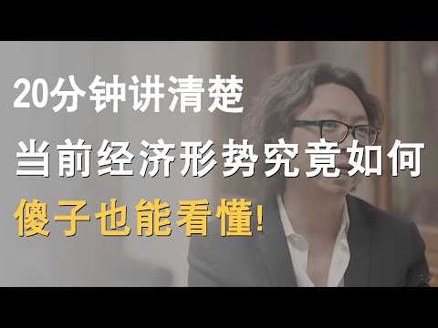 20分钟,讲清楚当前经济形势为什么这么难?傻子也能看懂!