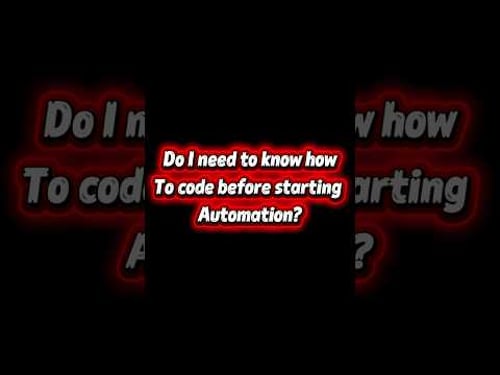 FAQ Part 4: Do you need coding knowledge before you learn automation? #ai #automation #code #viral