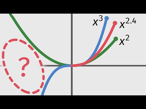 What is the graph of x^a when a is not an integer? An unusual look at familiar functions #some2