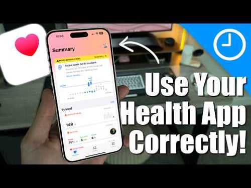How to correctly use The Health App | Apple's Most Underrated App!
