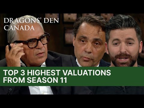 Top 3 Incredibly High Valuations From Season 11 | Dragons' Den Canada