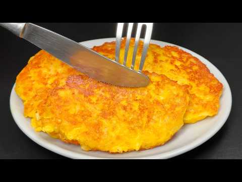 Just 1 potato and 1 egg! Simple potato dish in just 10 minutes! Ready to eat every day!