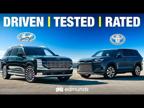 Hybrid 3-Row SUV Battle: Hyundai Palisade vs. Toyota Grand Highlander