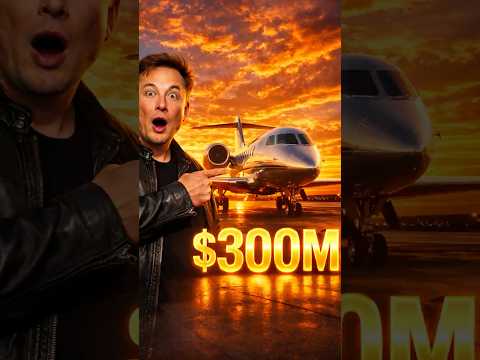 Inside Elon Musk’s Private Jet! 💎 #shorts #elonmusk #billionaire #story