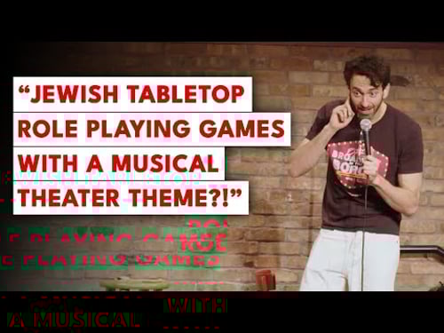 Audience Member Teaches Me About Tabletop Role Playing Games | Gianmarco Soresi | Crowd Work
