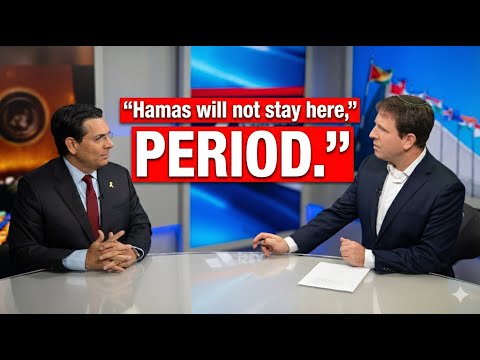 Danny Danon: 'Hamas will not stay here, period'