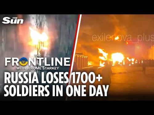 Ukraine smashes Russian armour in worst day of the war this year as oil depots and airfields blitzed