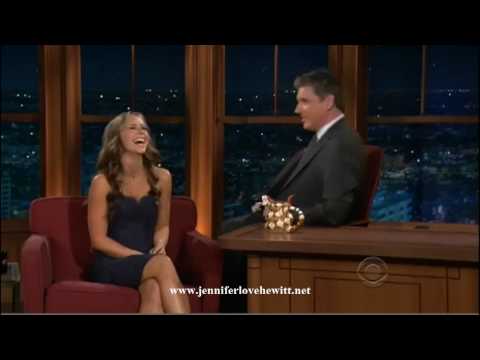 Jennifer Love Hewitt at the Late Late Show with Craig Ferguson 09/23/09