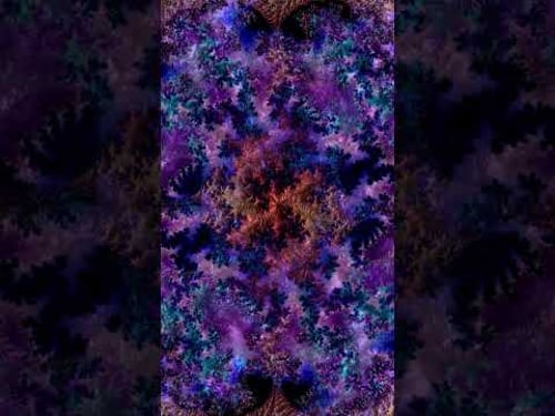 4Hz Theta Brain Wave ✨ Fractal Animation