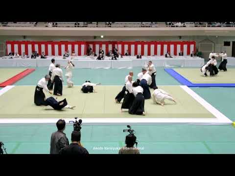 Aikido Kenkyukai International - 61st All Japan Aikido Demonstration at the Nippon Budokan