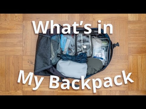 What's in My Backpack - 2024 | One Bag Travel